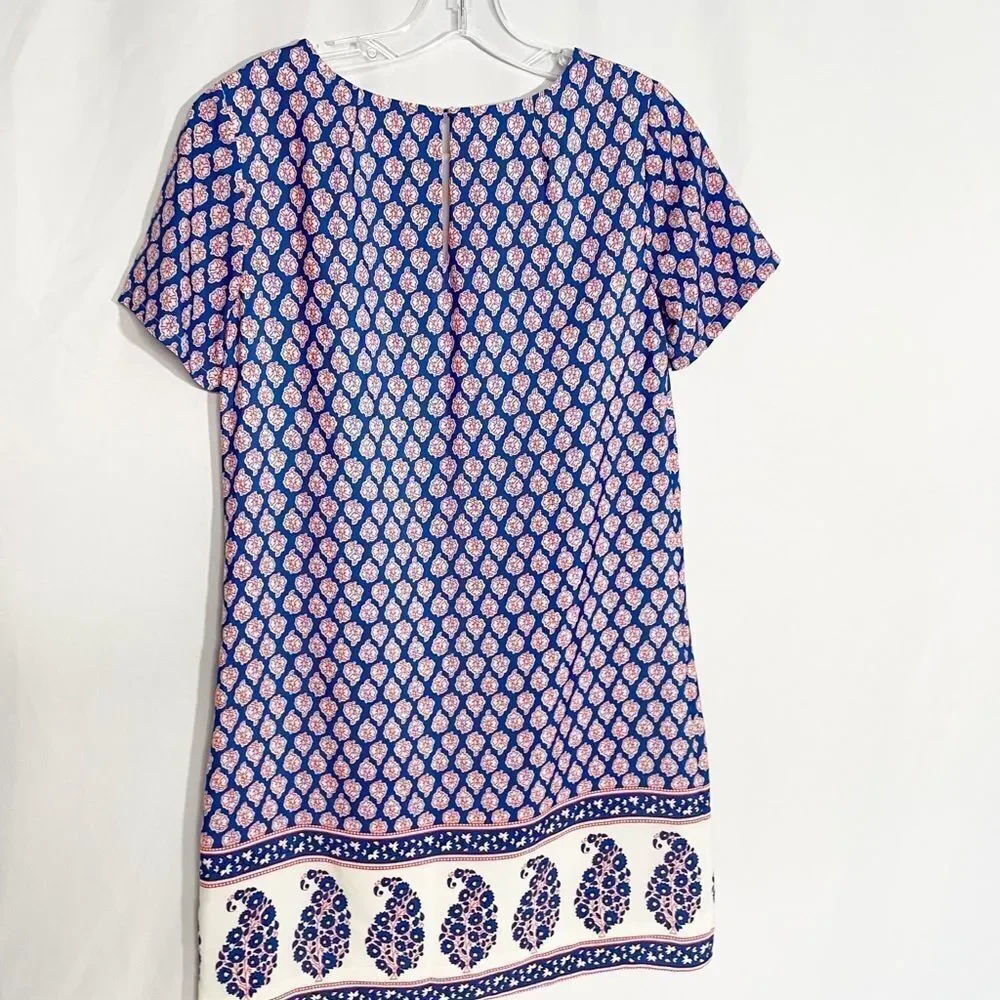 J. Crew Factory Printed Gallery Shift Dress Size 2